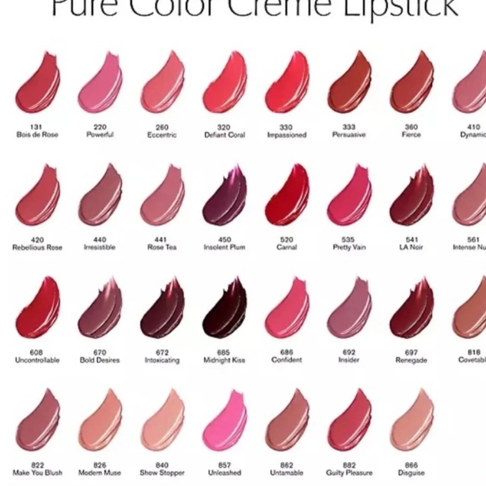 Estee Lauder Pure Color Rebellious Rose Lipstick 420 Limited Edition Pink Tube